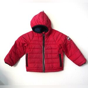 Canada Goose Kids 2-3 Years Old Unisex Puffer Jacket Red Hoody